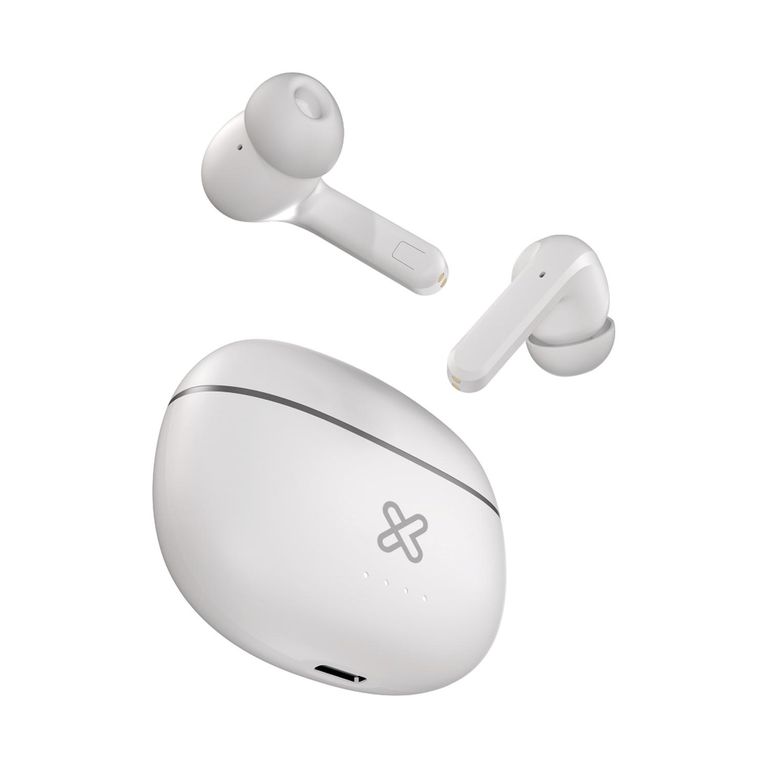 KlipXtreme Audifonos TWS cancelacion ruido KTE-750 - Blanco