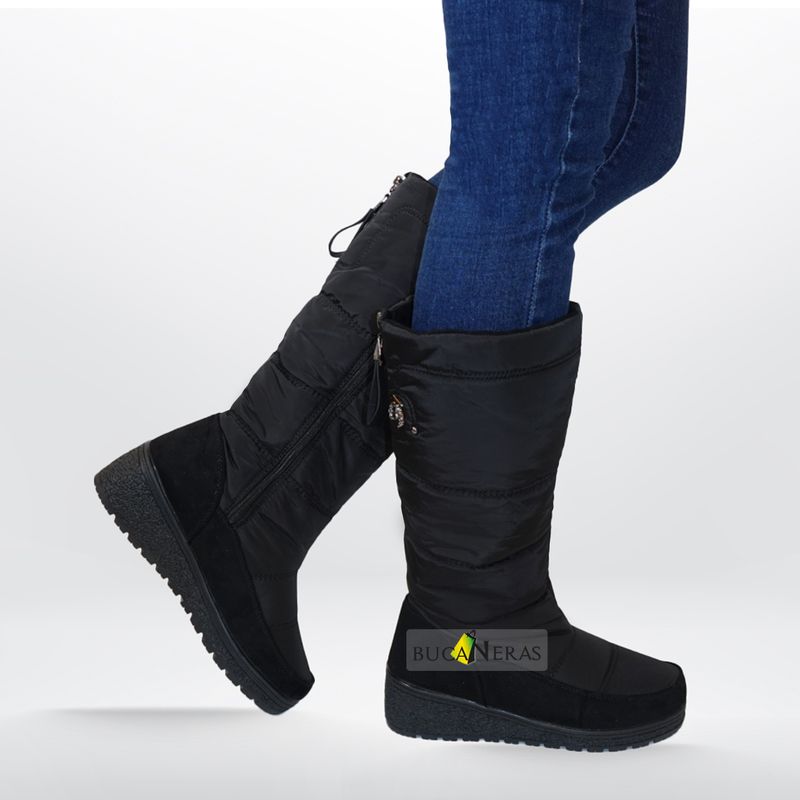 AGW - Botas Nieve y Lluvia Impermeables Forradas Por Dentro En Chiporro