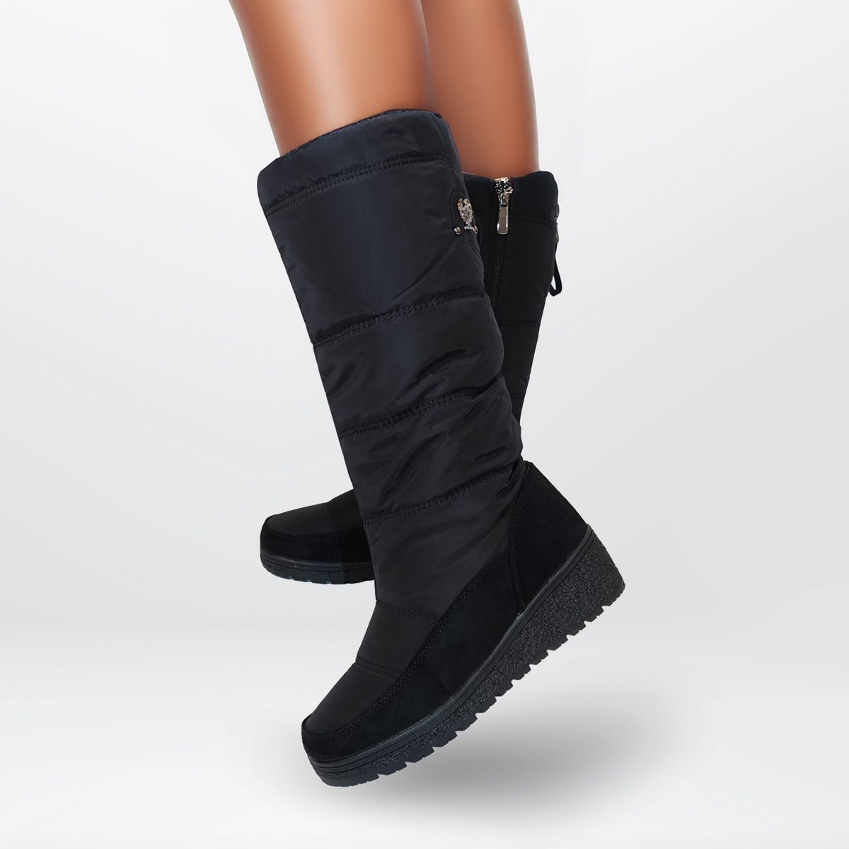 AGW - Botas Nieve y Lluvia Impermeables Forradas Por Dentro En Chiporro