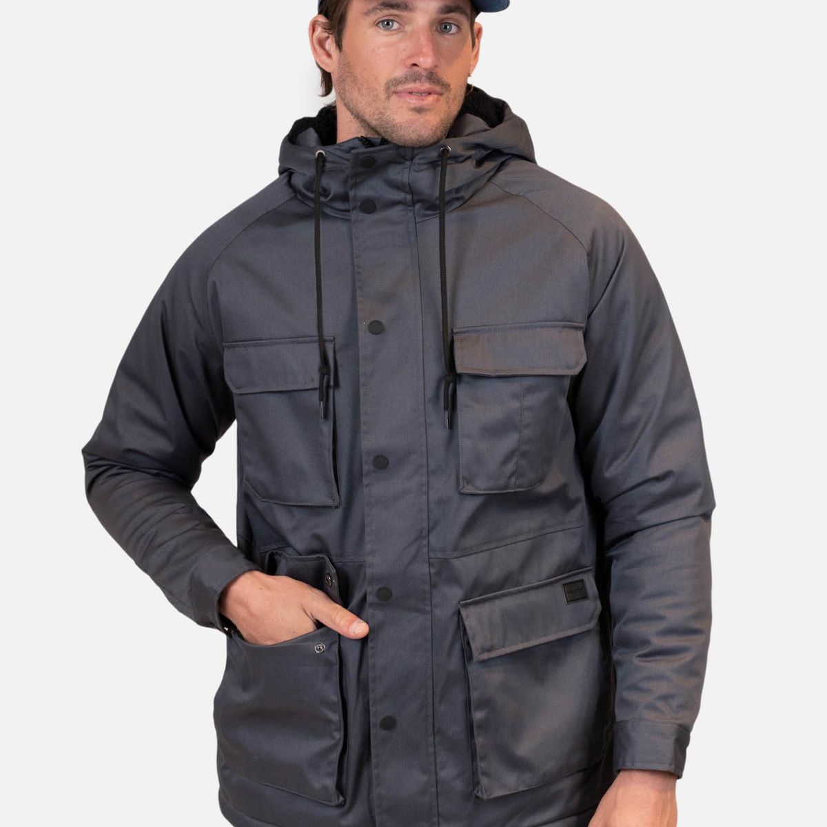 VOLCOM - Chaqueta Raglan Gris Hombre Volcom - Gris