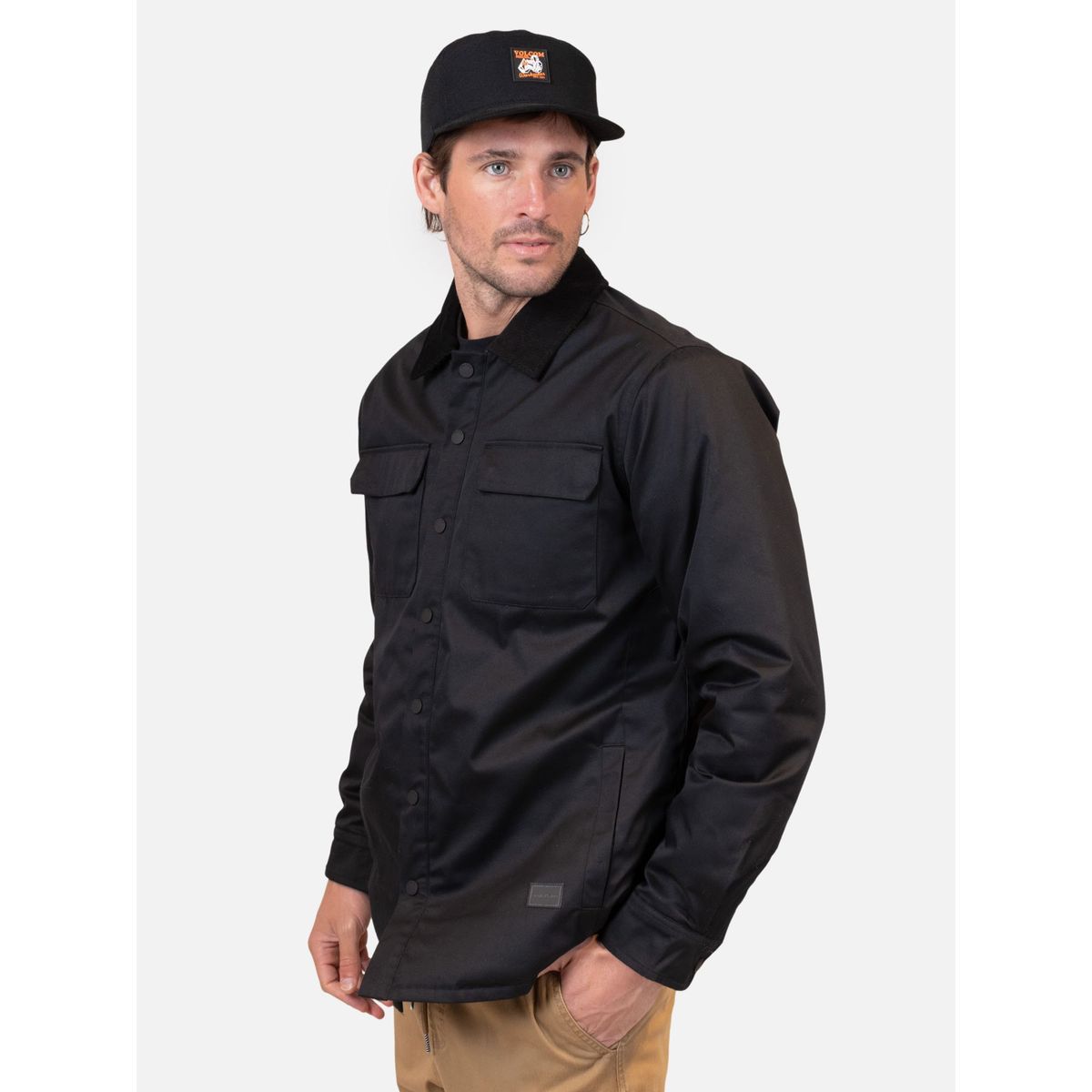 VOLCOM - Chaqueta Field Negro Hombre Volcom - Negro