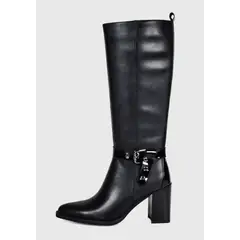 DEGAS - Bota Mujer Cuero Calistena Negro