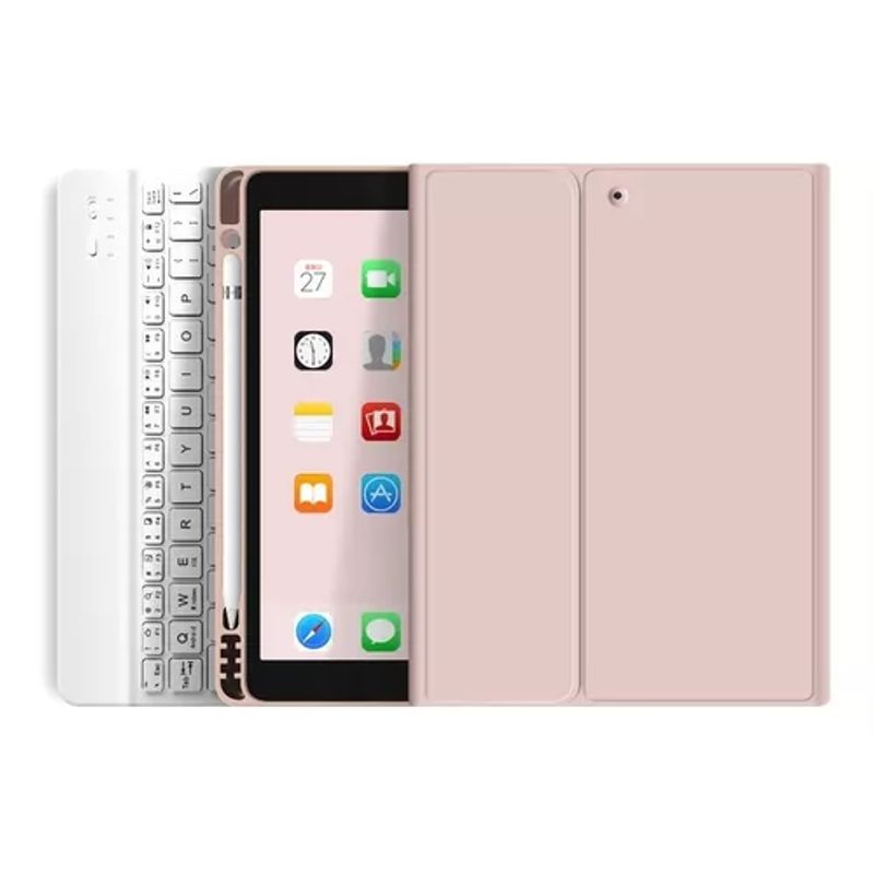 GENERICO - Carcasa con teclado iPad Air 109 45 Gen ranura para lápiz