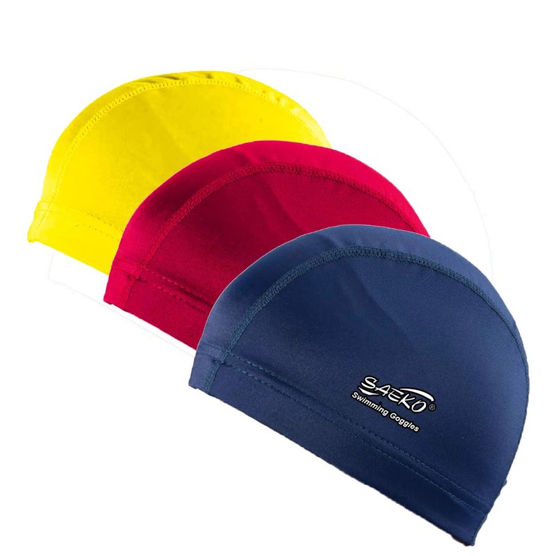 SAEKO - GORRA DE NATACION SAEKO LYCRA C0004 AZUL MARINO
