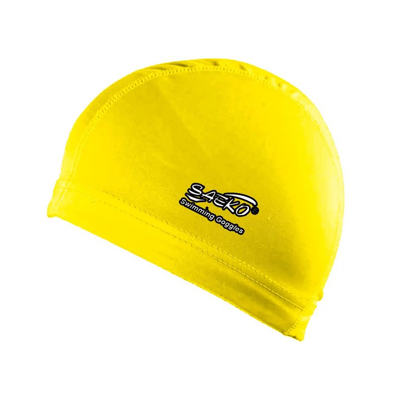 SAEKO - GORRA DE NATACION SAEKO LYCRA C0004 AMARILLO