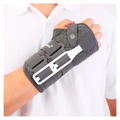 BLUNDING - Ortesis Muñeca Con Férula Palmar Dorsal Ajustable Talla L Derecha