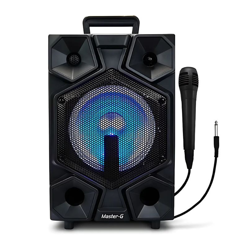 MASTER G - Parlante Karaoke + Micrófono 2.000 W Master-G