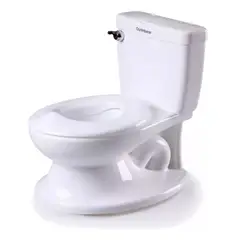 GENERICO - Pelela-aprendizaje tipo WC sonido cisterna colores metálicos