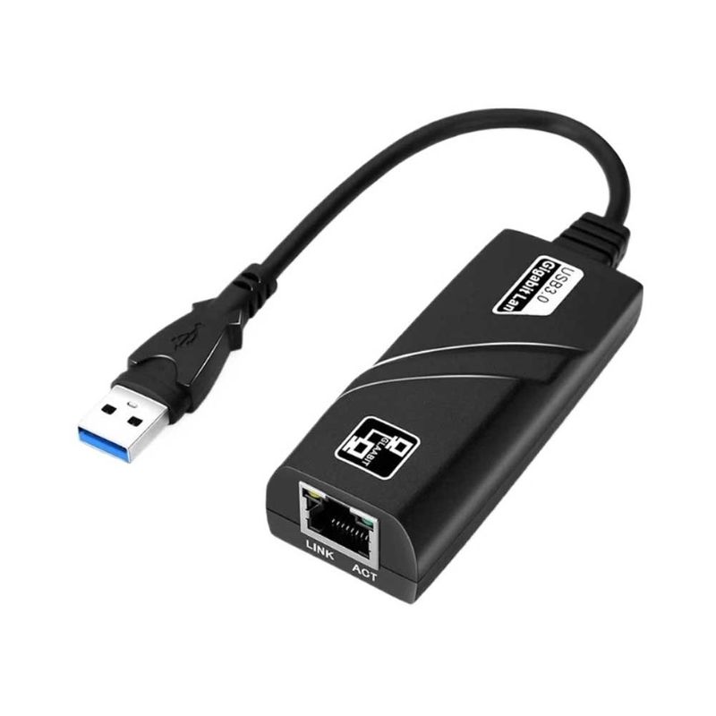 GENERICO - Adaptador Usb 3.0 A Lan Rj45 Gigabit Ethernet