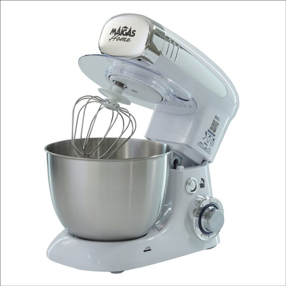 MAIGAS - Batidora Blanca Lorenzza 4 Litros Maigas