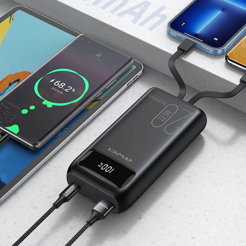GENERICO - Batería Externa Power Bank 20000 Mah 22.5w P169k