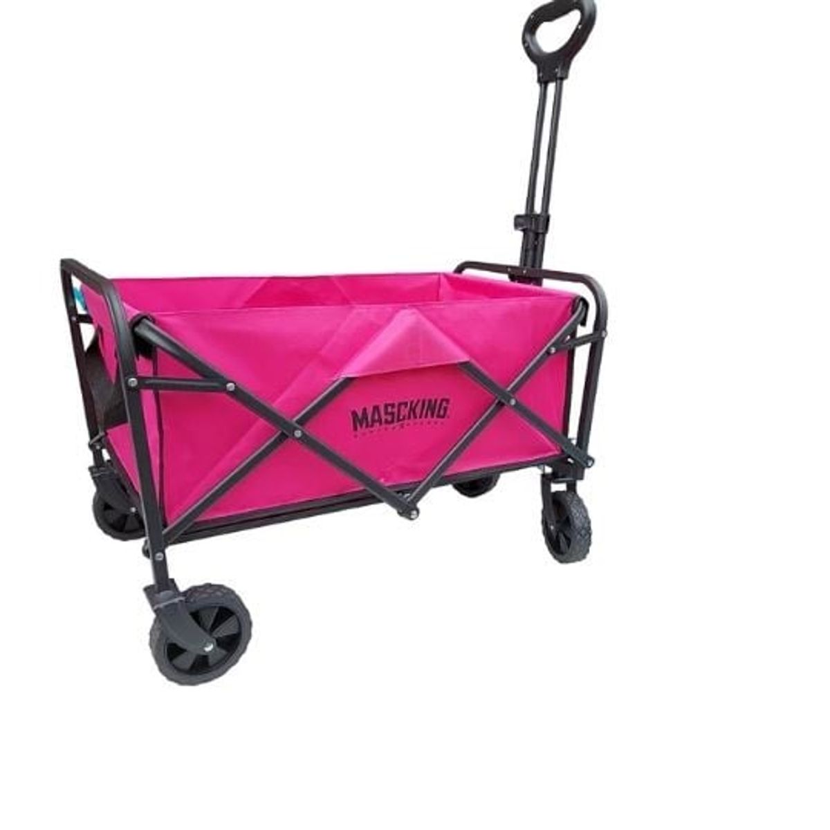 GENERICO - Carrito para Compras Plegable de Arrastre Fucsia