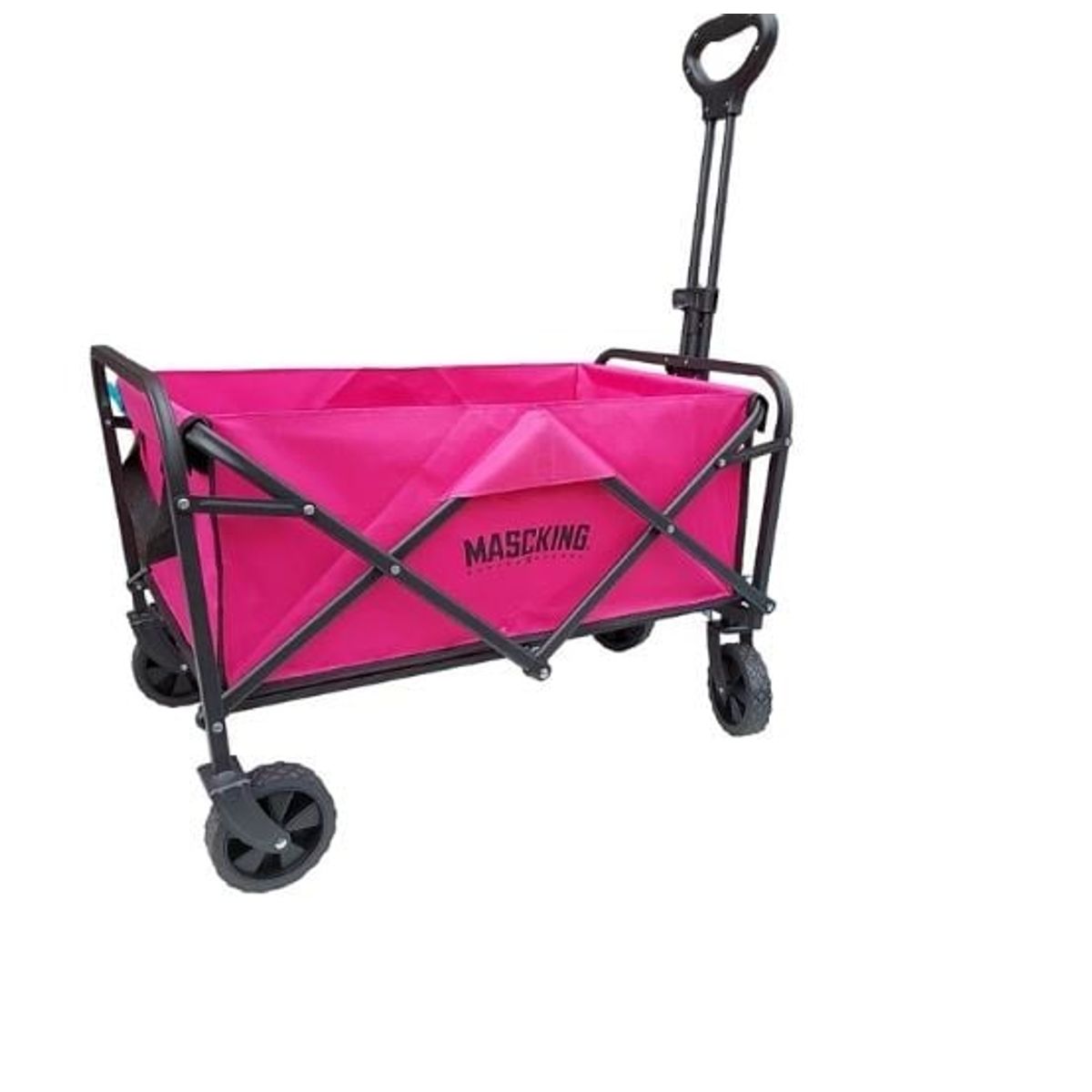 GENERICO - Carrito para Compras Plegable de Arrastre Fucsia