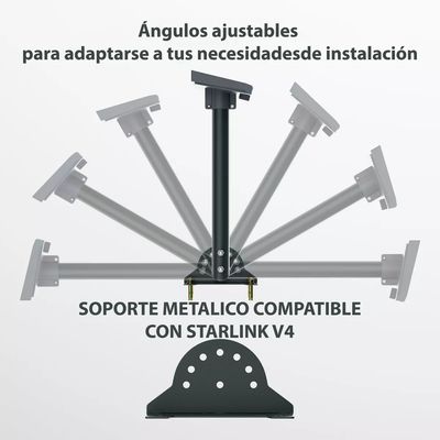 Imagen 2 del producto Soporte Mástil Para Antena Starlink V4 + Kit Instalación