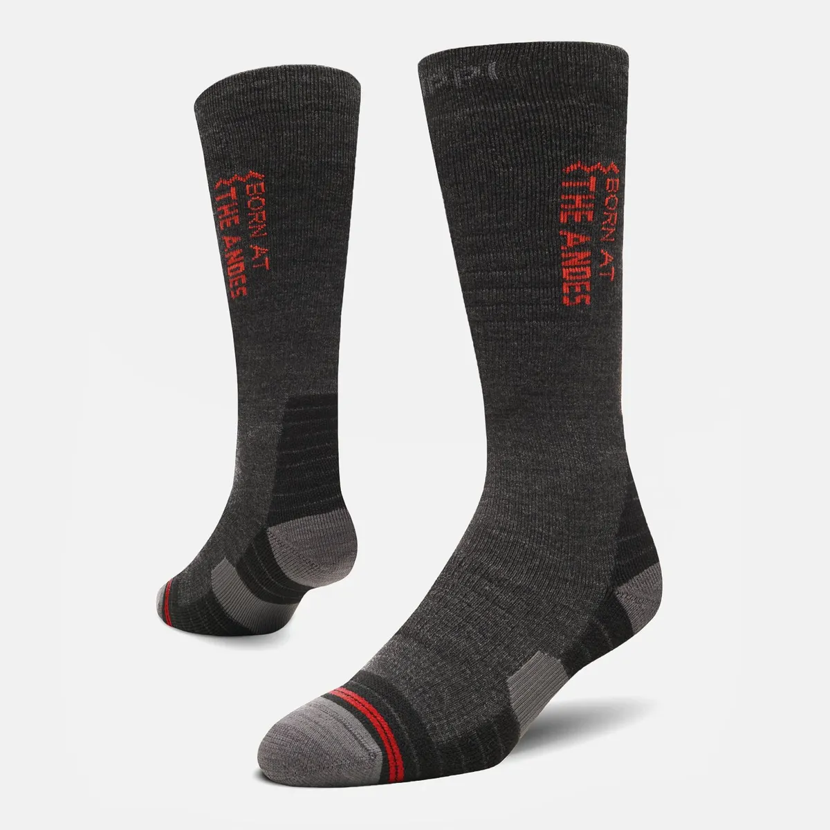 LIPPI - Calcetín Hombre All Mountain Ski Socks Negro Melange Lippi