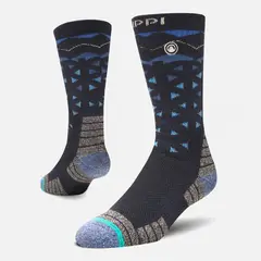 LIPPI - Calcetín Hombre Trekking Warm Socks Azul Marino Melange