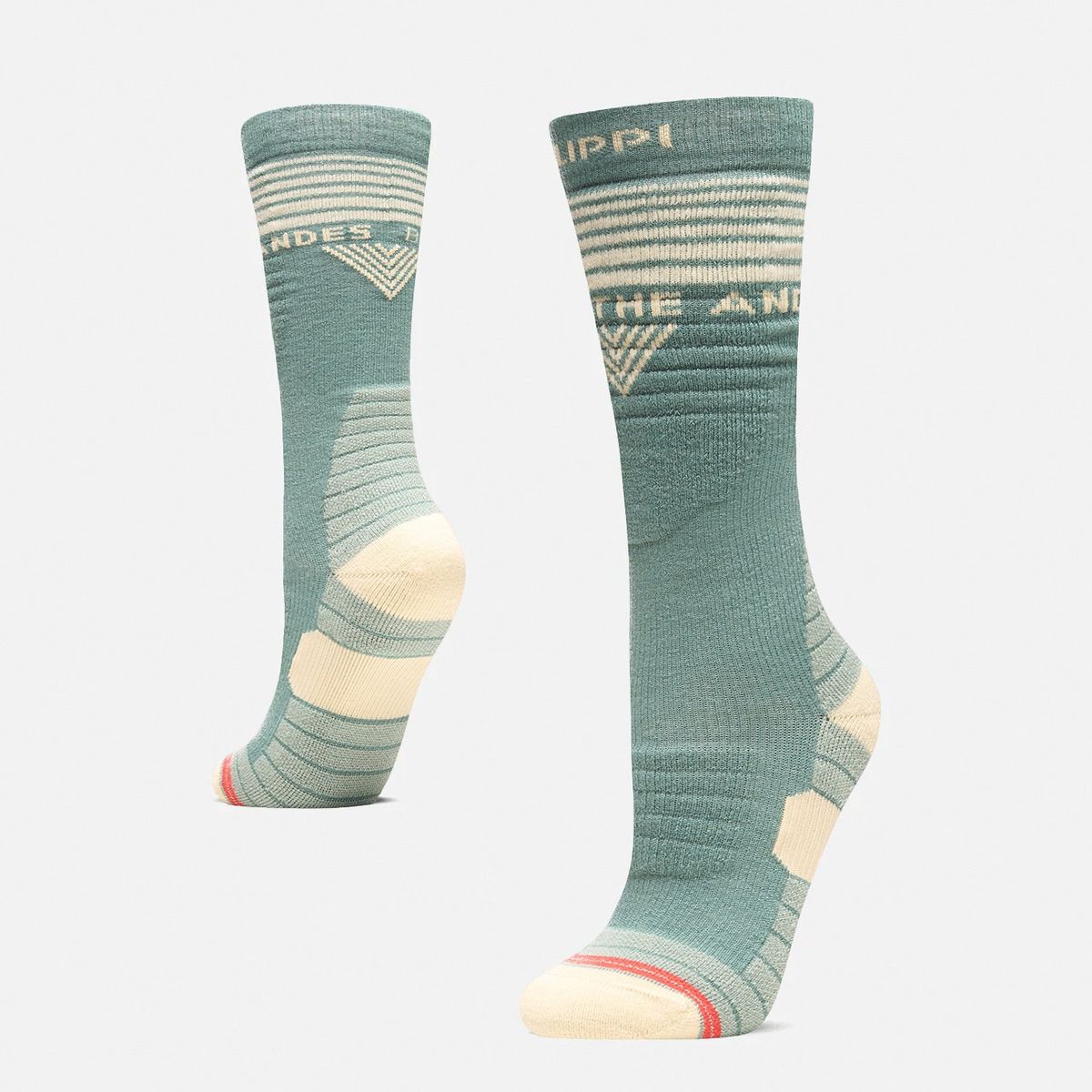 LIPPI - Calcetín Mujer All Mountain Ski Socks Jade Melange Lippi