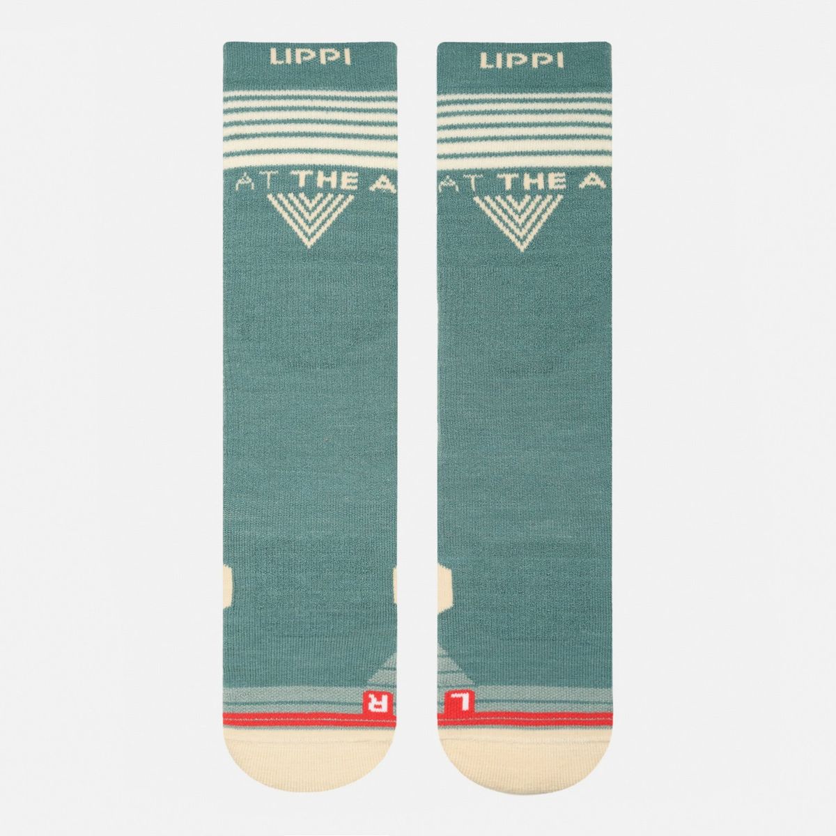 LIPPI - Calcetín Mujer All Mountain Ski Socks Jade Melange Lippi