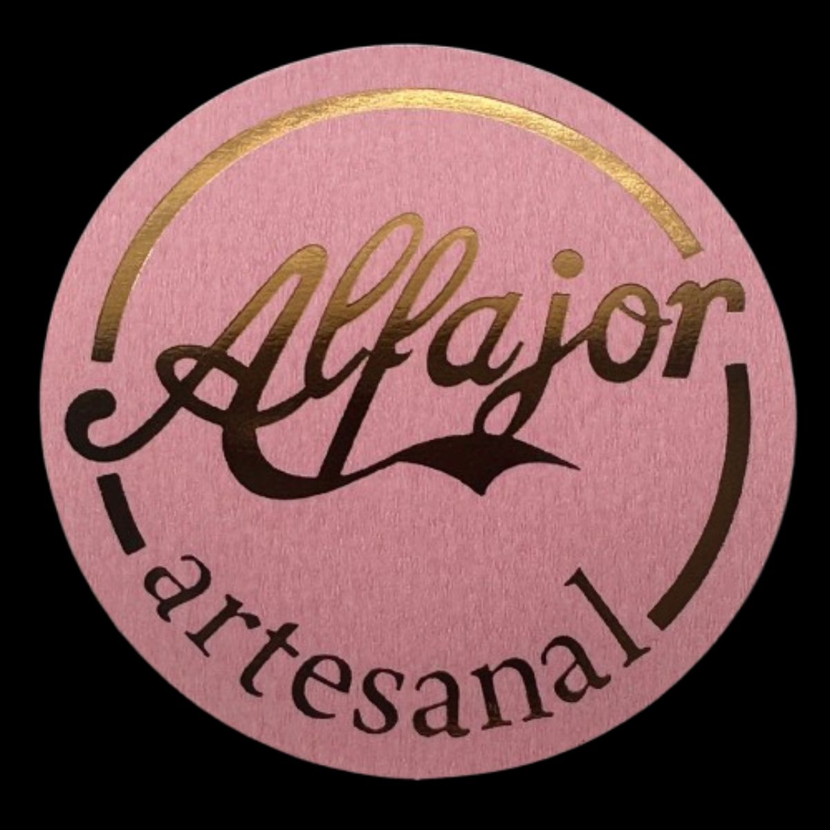 GENERICO - Sticker Alfajor Rosado 100 unidades 38mm