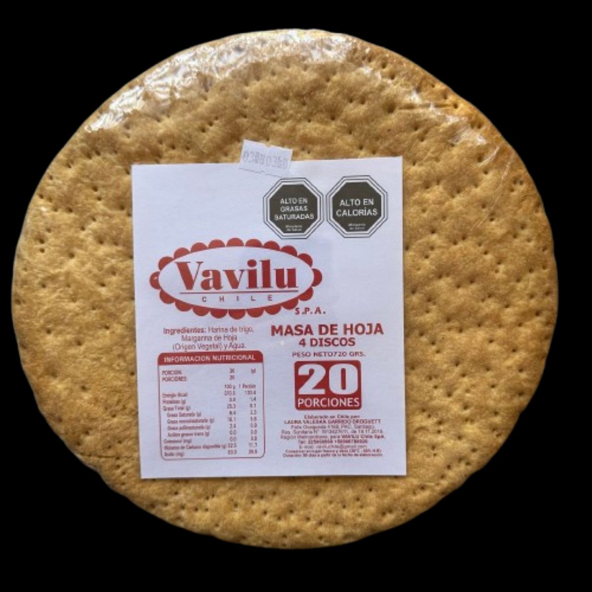 GENERICO - Discos Milhojas 20P 4 Capas Vavilu