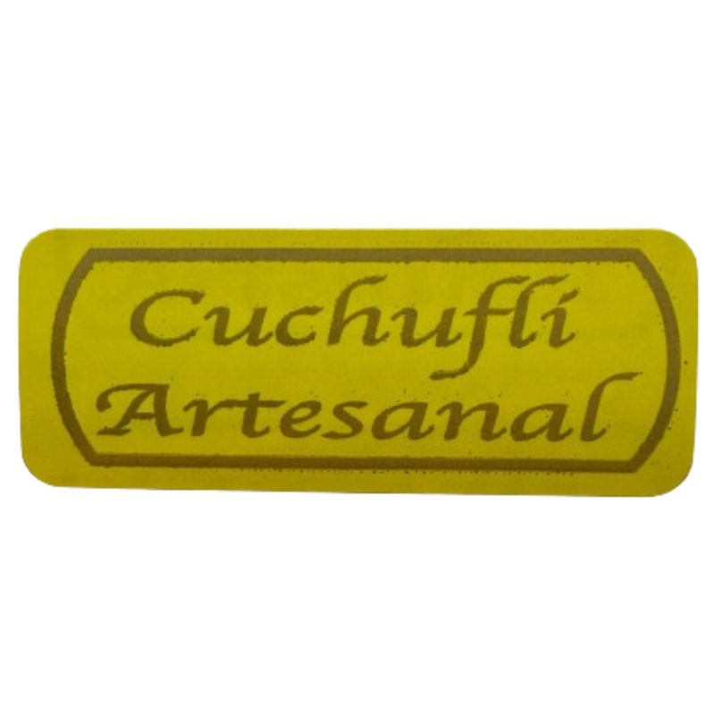 GENERICO - Sticker Cuchufli Amarillo 100un