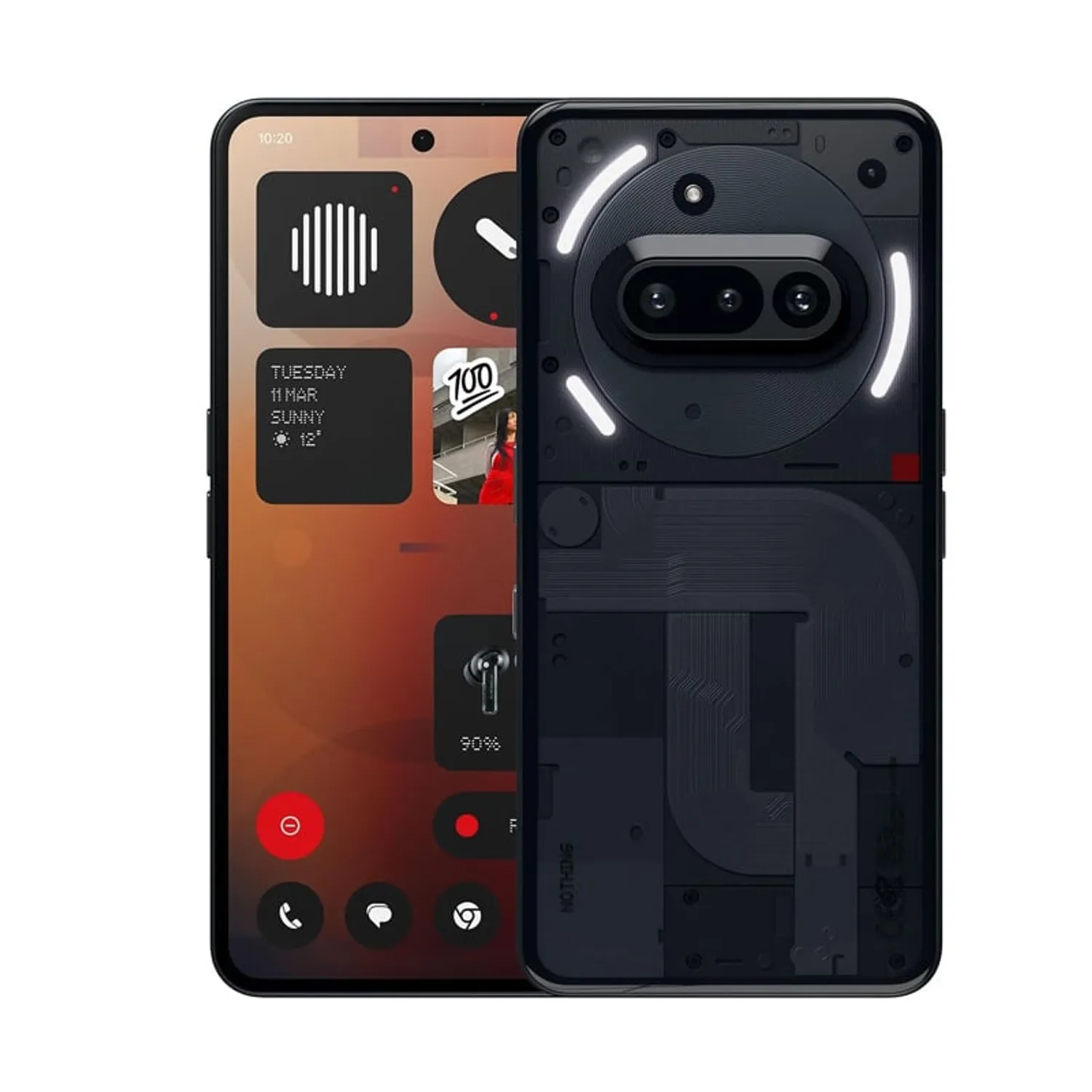 NOTHING Nothing Phone 3a 5G 12GB 256GB - Negro | falabella.com