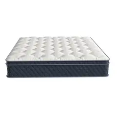 YOMYM - Colchón Premium King Size Pico de pato en tres lados90 x 190 x 25 cm