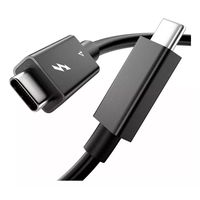 Cable Usb C 4.0 Thunderbolt 4 1m 40gbp/s 100w Salida 8k 60hz