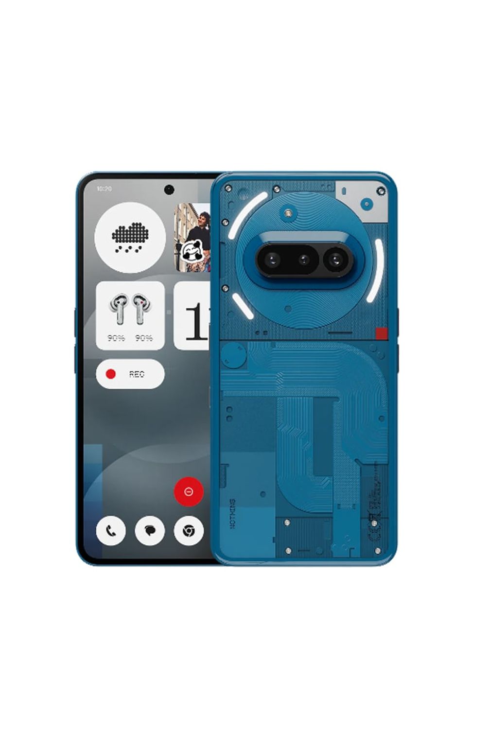 NOTHING Nothing Phone 3a 5G 12GB 256GB - Azul | falabella.com