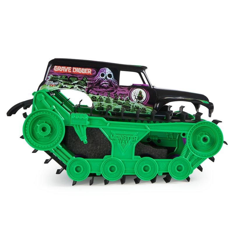 JAM MONSTER Auto De Control Remoto Grave Digger Trax Monster Jam