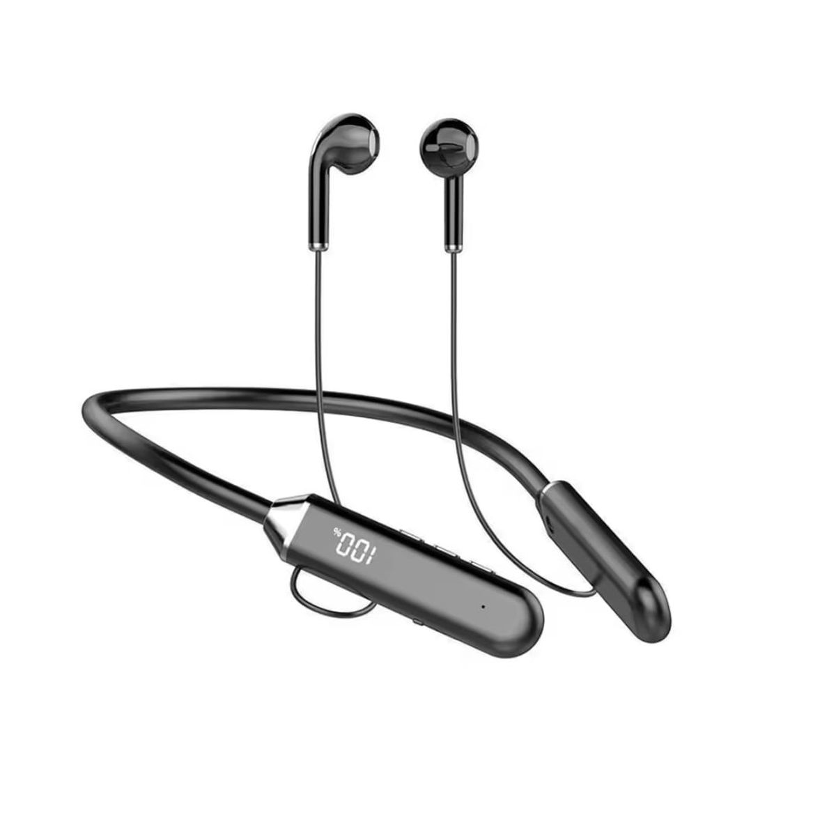 GENERICO - Audífonos Deportivos Bluetooh Con Cuello U106 Negrodorado