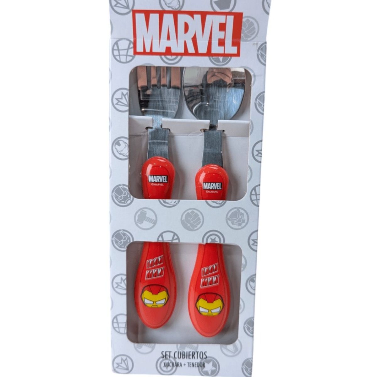 MARVEL - SET CUBIERTO COLECCIÓN MARVEL  IRON MAN