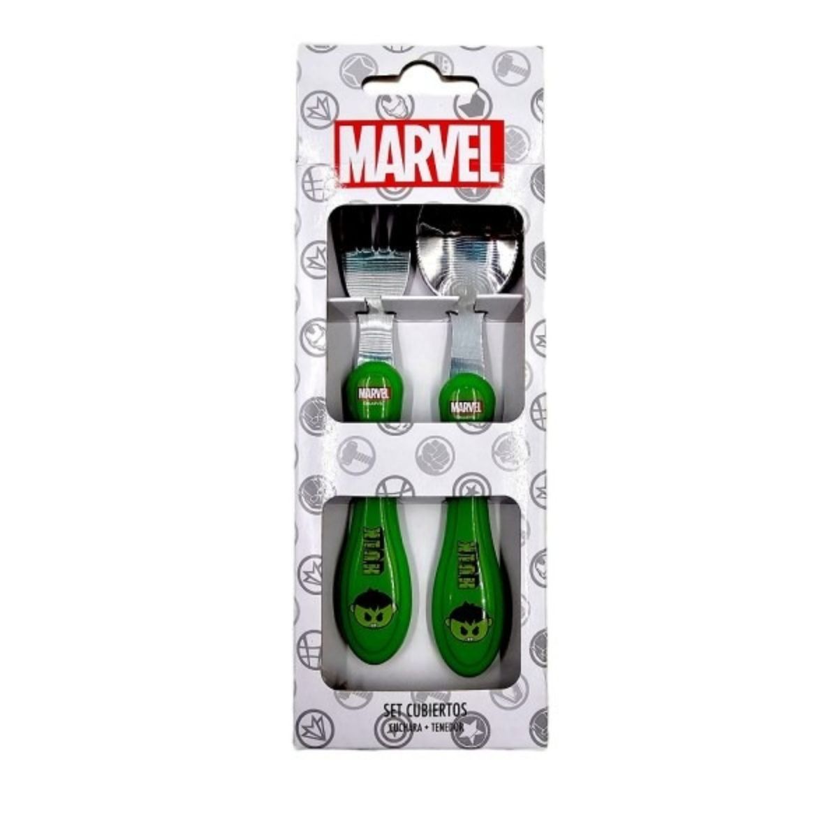 MARVEL - SET CUBIERTO COLECCIÓN MARVEL HULK