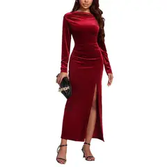 BLWOENS - Vestidos casuales de para mujeres - Rojo