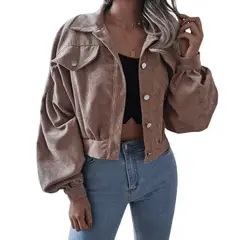 BLWOENS - Chaqueta de invierno mujer - Marrón