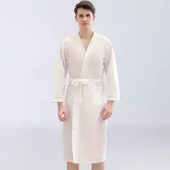EDWINAYY - Albornoz Seco Poliéster Bata De Ba?o Sexy Para Pareja Camis