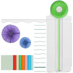 KUANGYE - Guillotina Prepicadora Corta Papel 12 En 1 Imprink