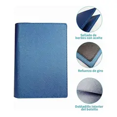 EDWINAYY - Porta Pasaporte Documentos Funda Protectora Viaje Con
