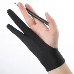 GENERICO - Guantes Para Dibujo Shaped Style 2 Dedos Pintura Arte-S