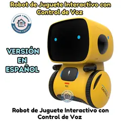 GENERICO - Robot Inteligente Para Niño Control de Voz Español