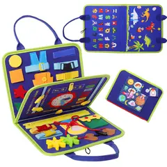 BITART - Tablero Sensoriales Interactivo Montessori Juego Educativo