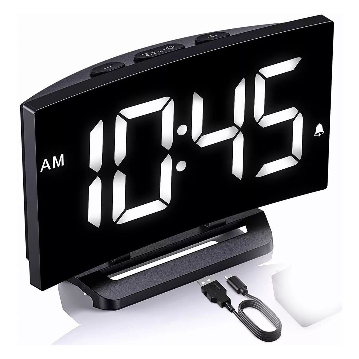Reloj Despertador Digital Pantalla Led Alarma Luminoso, marca EDWINAYY - Foto Principal