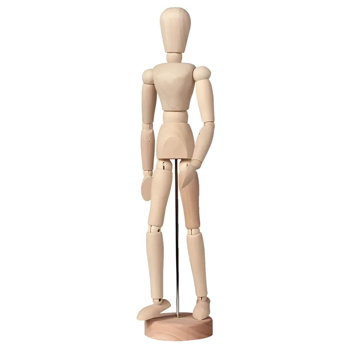 GENERICO - Maniquí Articulado Masculino 30cm De Madera - SC