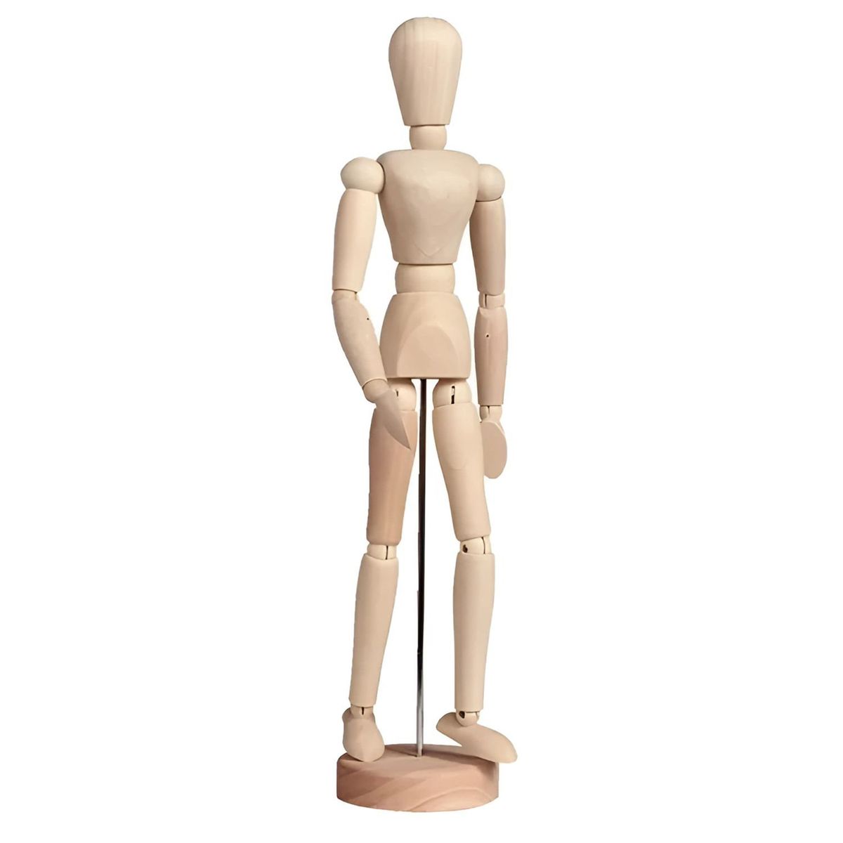 GENERICO - Maniquí Articulado Masculino 30cm De Madera - SC