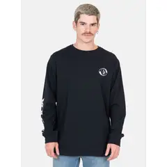VOLCOM - Polera ML Freeborne Negro Hombre - Negro