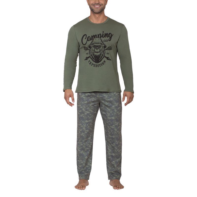 BAZIANI - Pijama Camping Hombre 9223