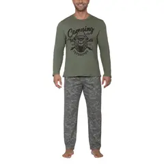 BAZIANI - Pijama Camping Hombre 9223