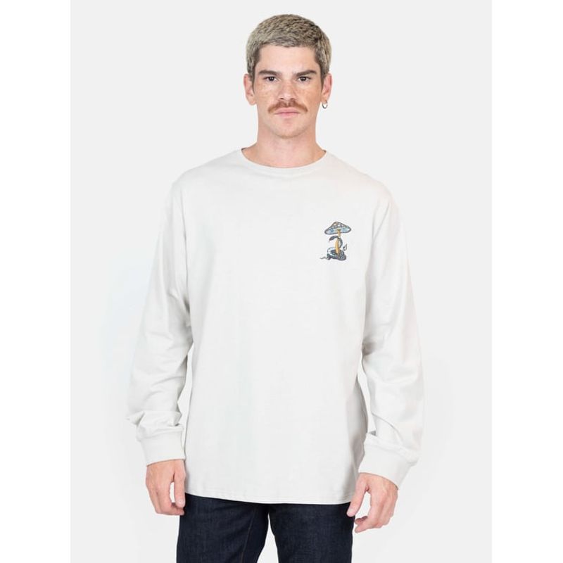 VOLCOM - Polera ML Unruled Beige Hombre Volcom - Beige