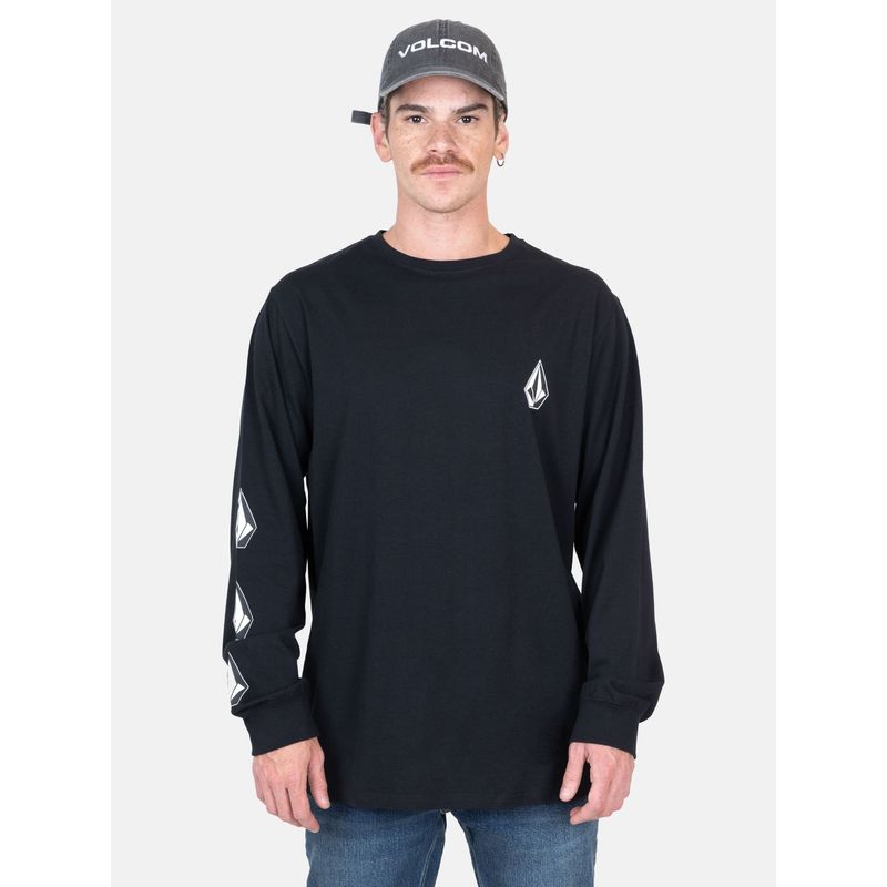 VOLCOM - Polera ML Outstorm Negro Hombre Volcom - Negro