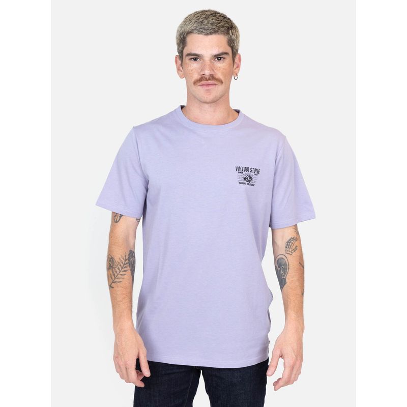 VOLCOM - Polera MC Adrenarush Morado Hombre Volcom - Morado